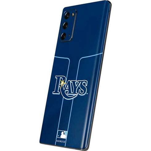 MLB Tampa Bay Rays Alternate/Away Jersey Galaxy Note20 5G Skin